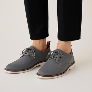 Tommy Hilfiger Oxford Blue Canvas Slip On Shoes Men's Size 11